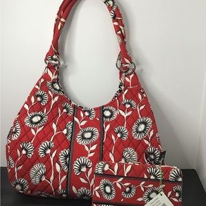 Vera Bradley Hobo Handbag & Wallet